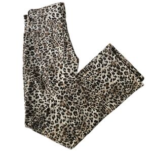 GUESS Premium Y2K Vintage Animal Print Cotton Straight Leg Jeans | SZ 24